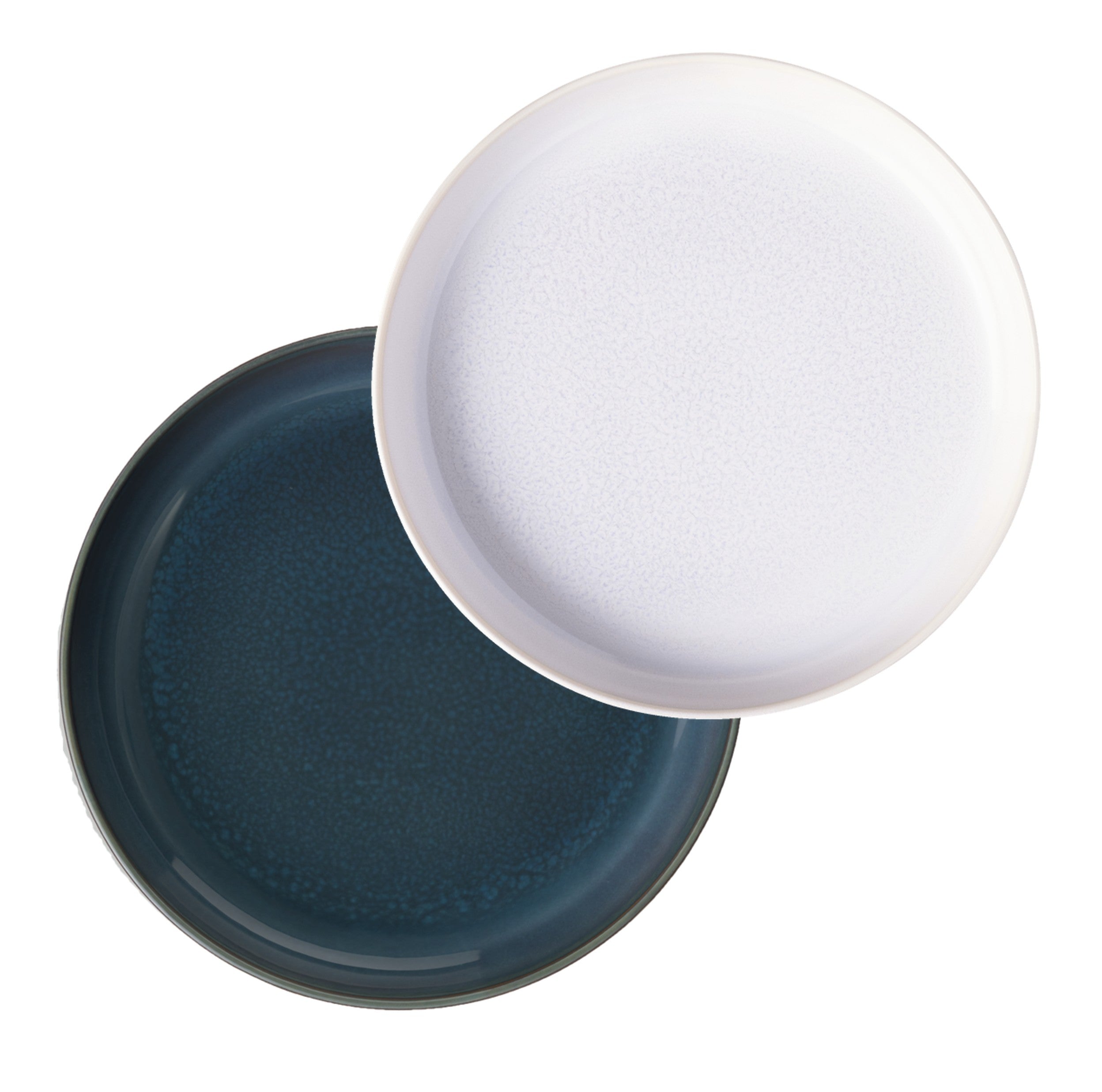 クラフテッド デニム/クラフテッド コットン ペア ディーププレート