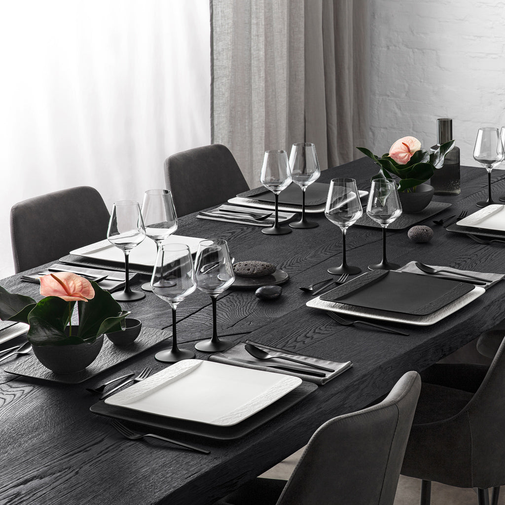 ロック 赤ワイングラス4脚セット