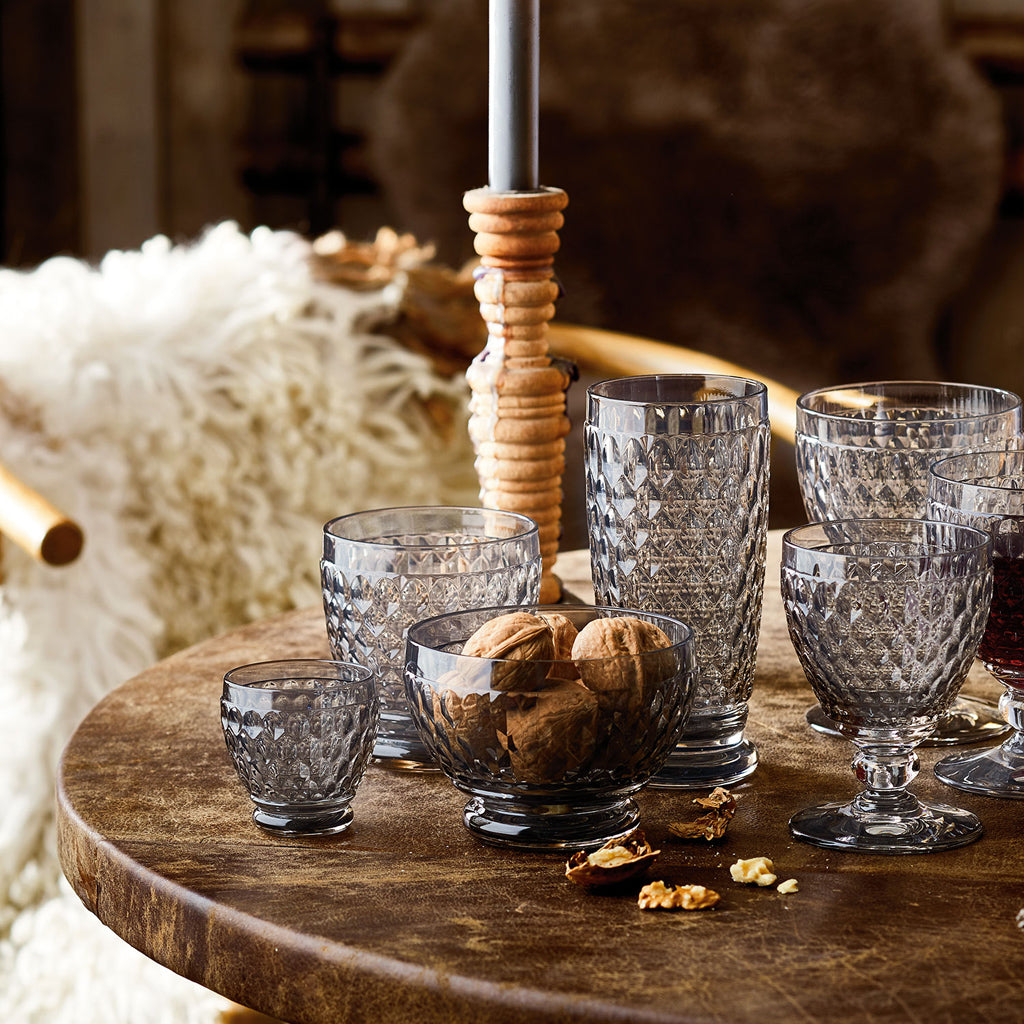 【リボンラッピング】 ボストン スモーク ペア ワイングラス