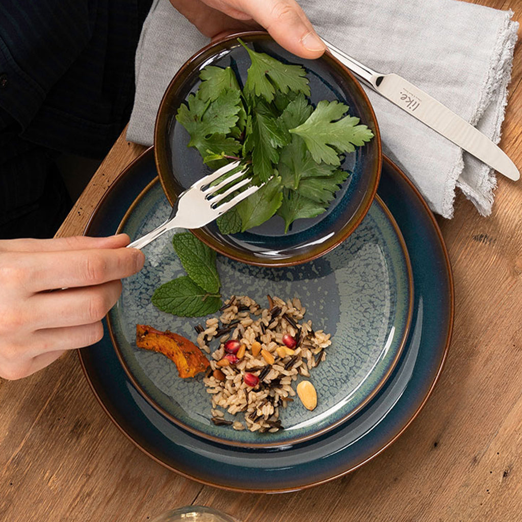 クラフテッド デニム プレート26cm