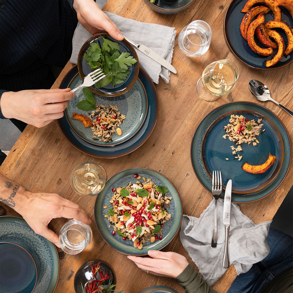 クラフテッド デニム プレート26cm