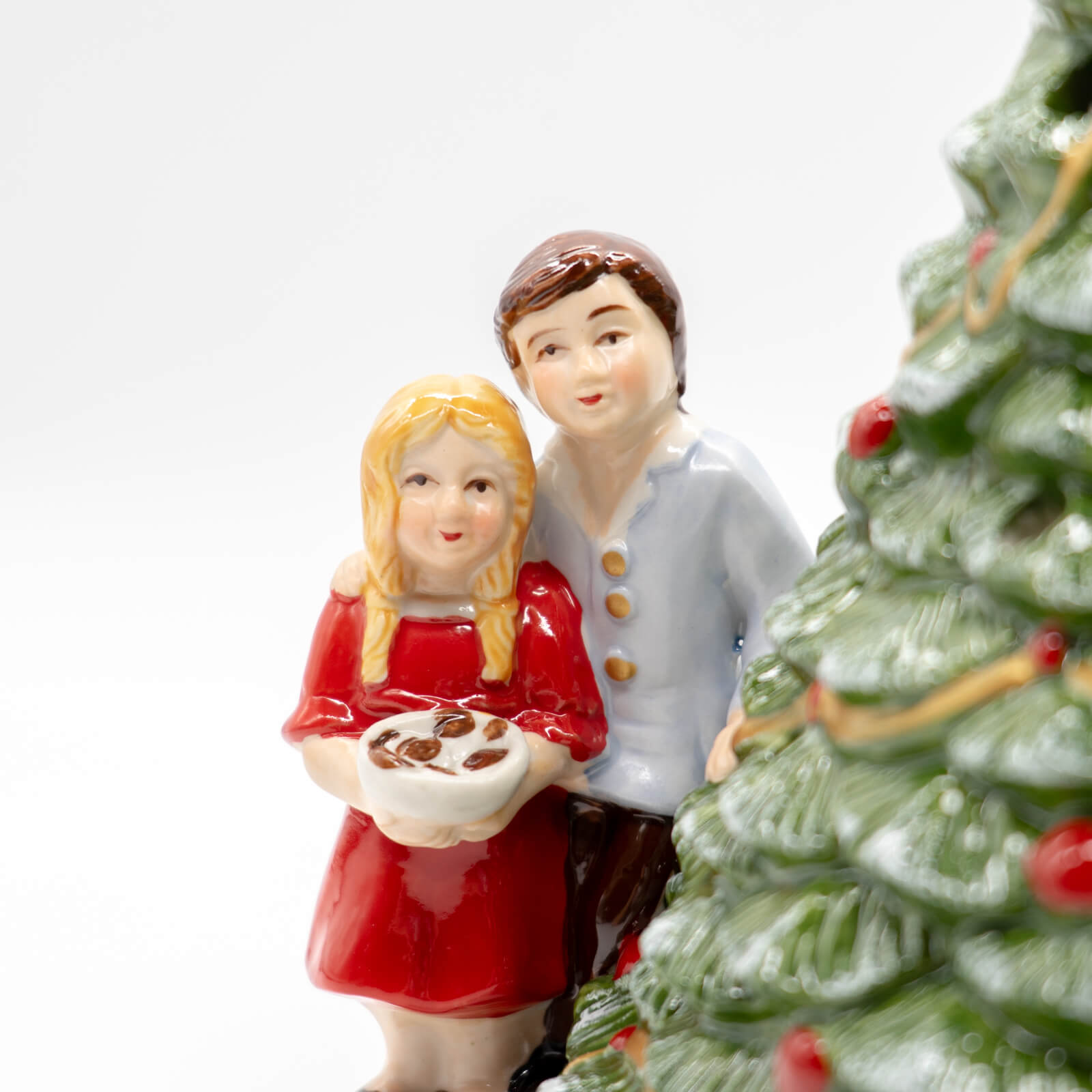 【リボンラッピング】 クリスマストイズ サンタ オン ツリー(キャンドル付き)