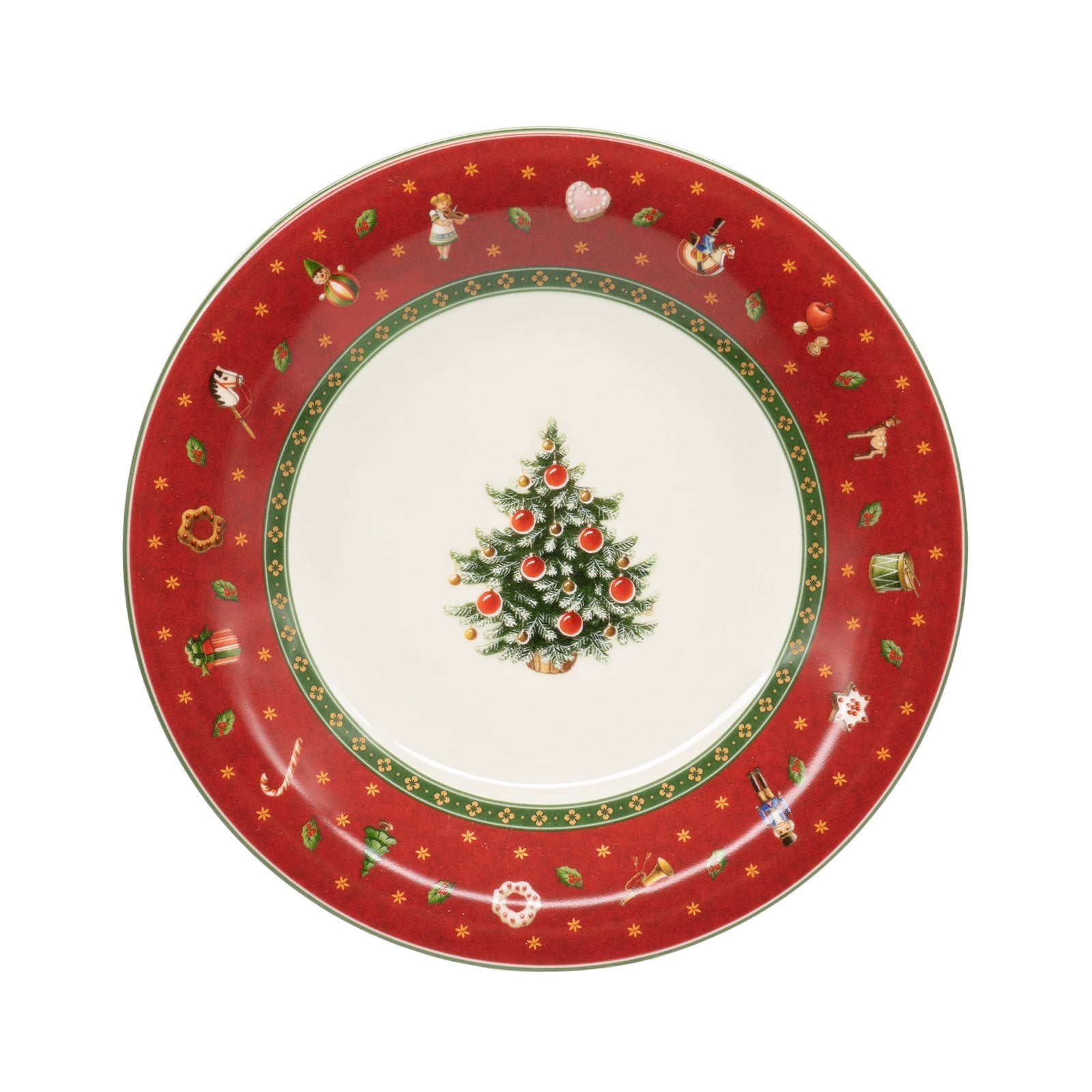 【リボンラッピング】 トイズ デライト スペシャルプレート21cm レッド