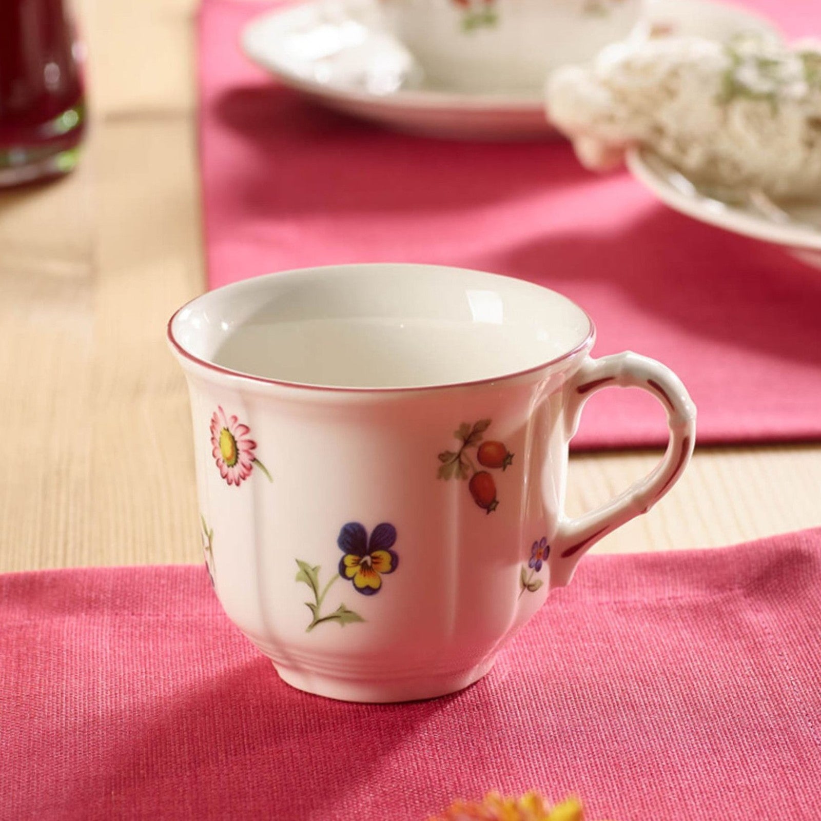 プティフルール コーヒーカップ&ソーサー