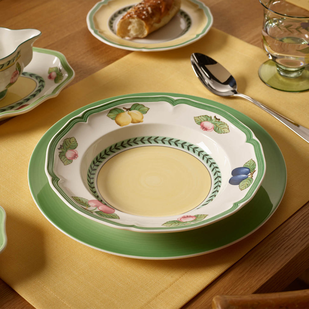 Villeroy & Boch フレンチガーデン　長方形ケーキ皿 Villeroy and boch french garden - Etsy 日本 Villeroy & Boch