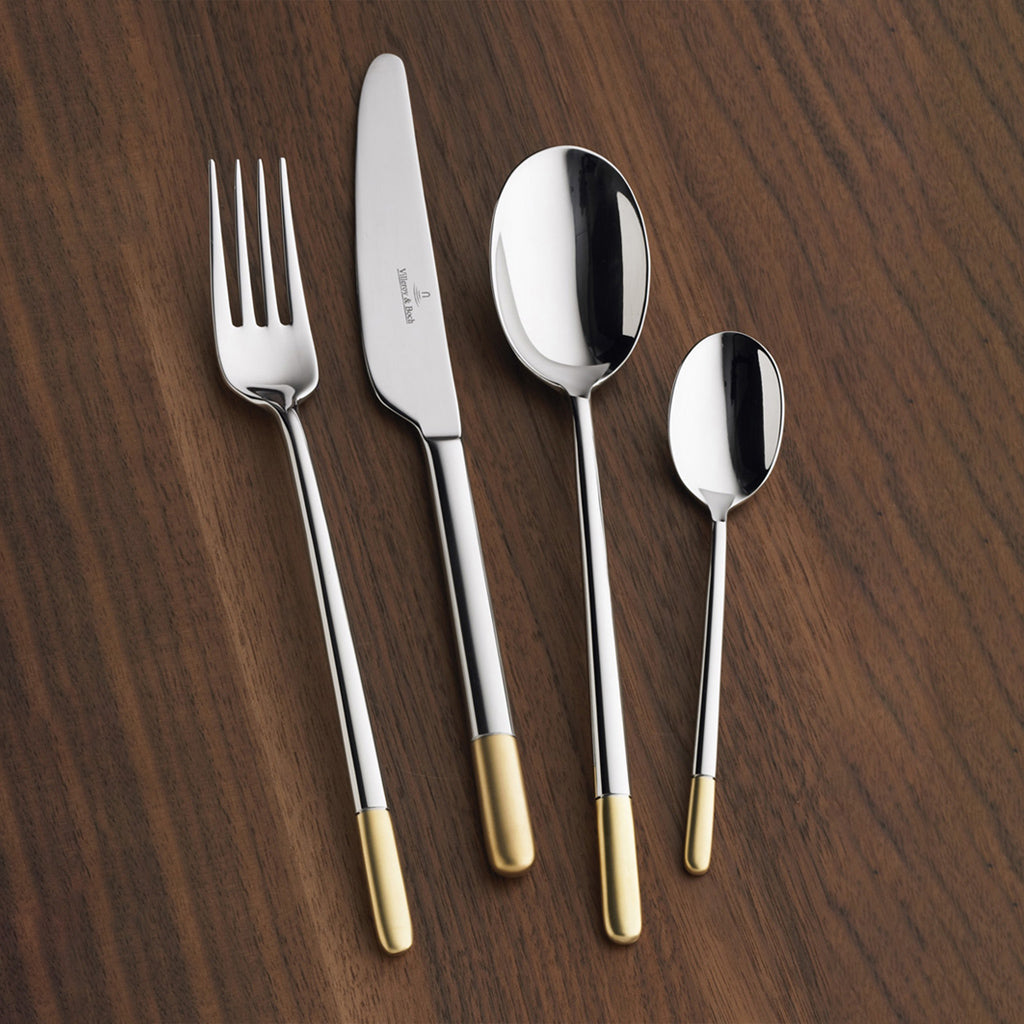 ビレロイボッホ　カトラリー　エラ　ゴールド エラゴールド デザートスプーン