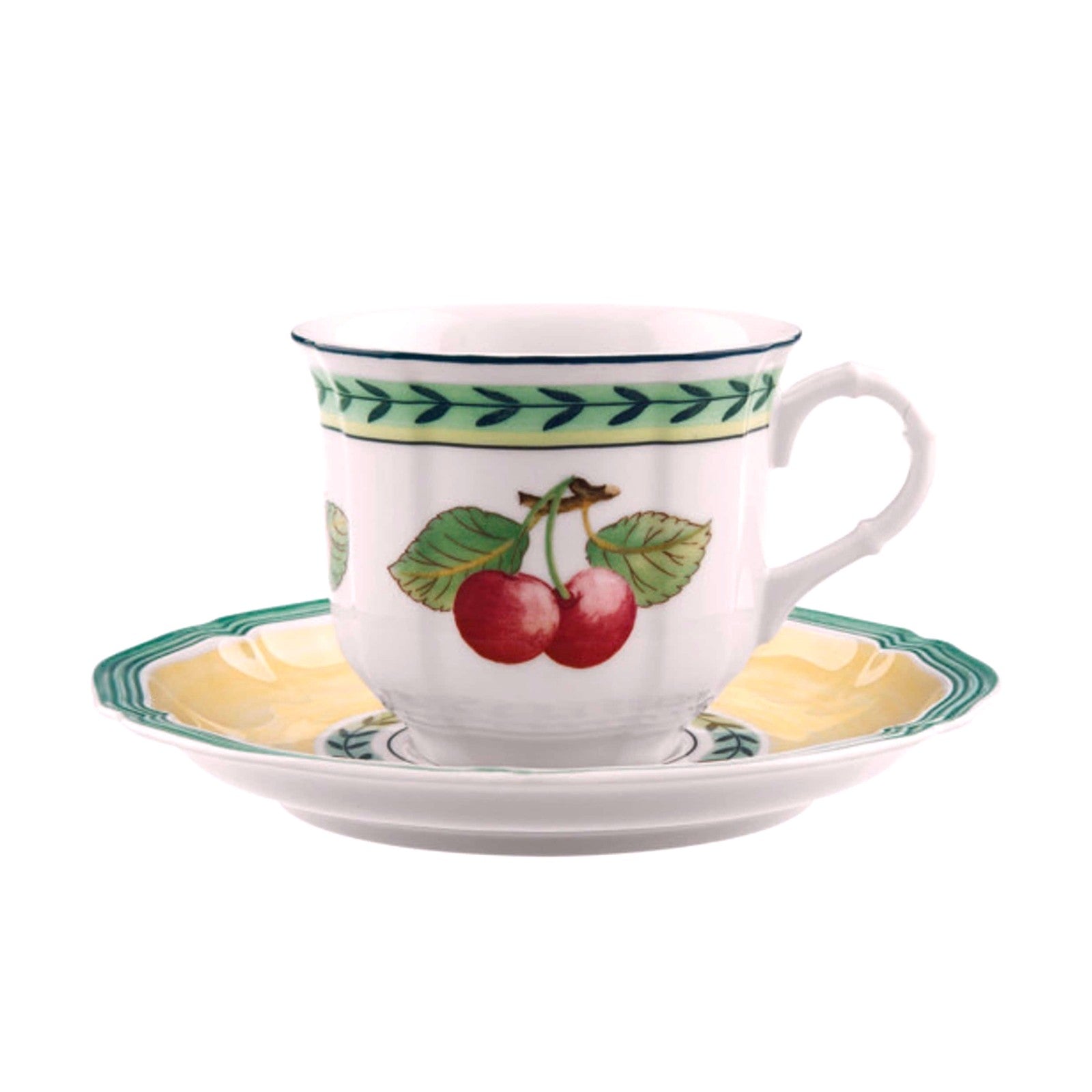 【リボンラッピング】 フレンチガーデン コーヒーカップ＆ソーサー