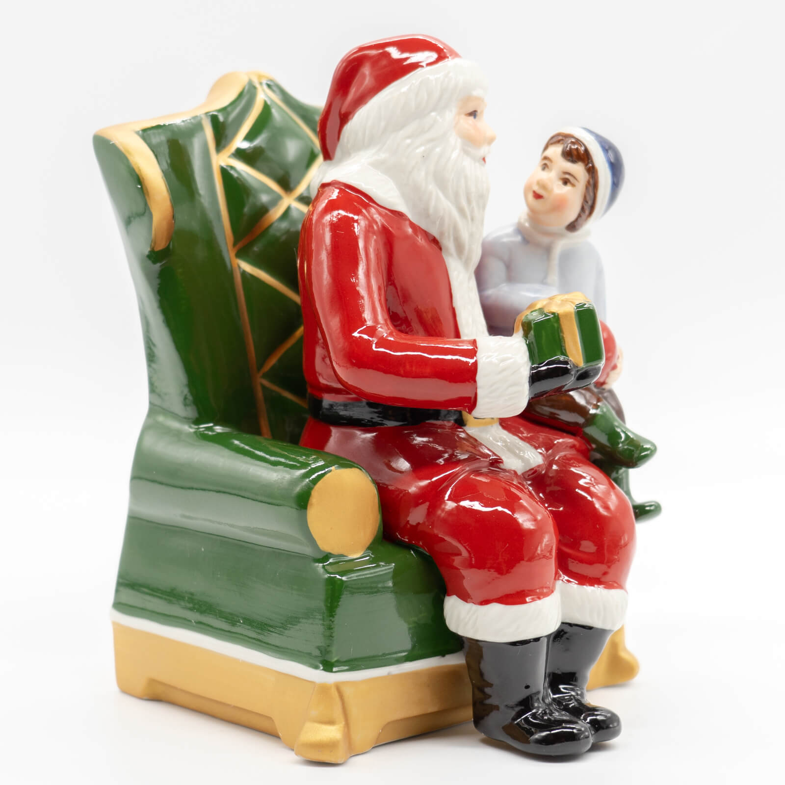 クリスマストイズ サンタ オン アームチェア