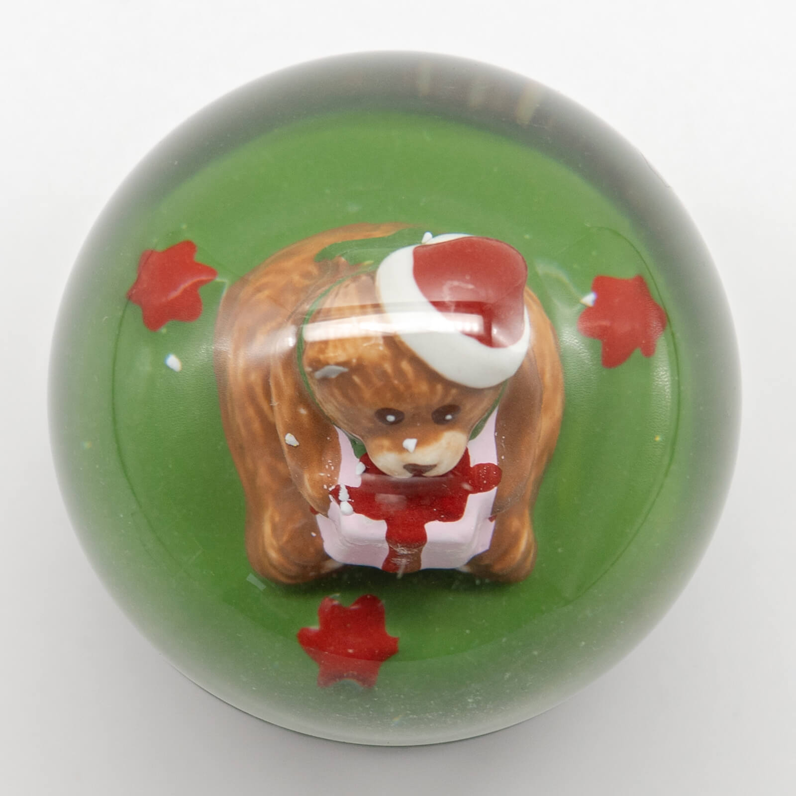 【リボンラッピング】 クリスマストイズ スノーグローブ ベア