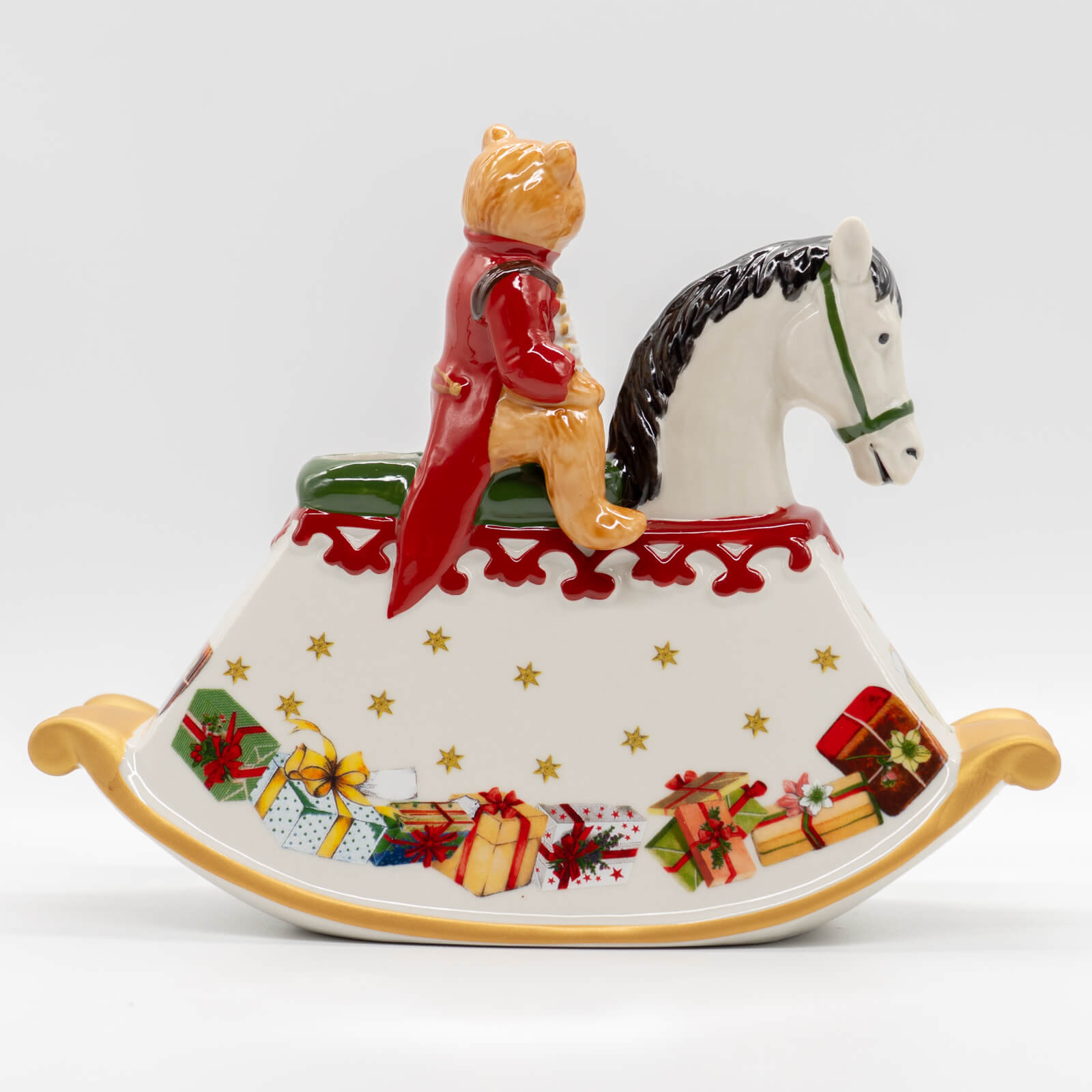 【リボンラッピング】 クリスマストイズ ロッキングホース