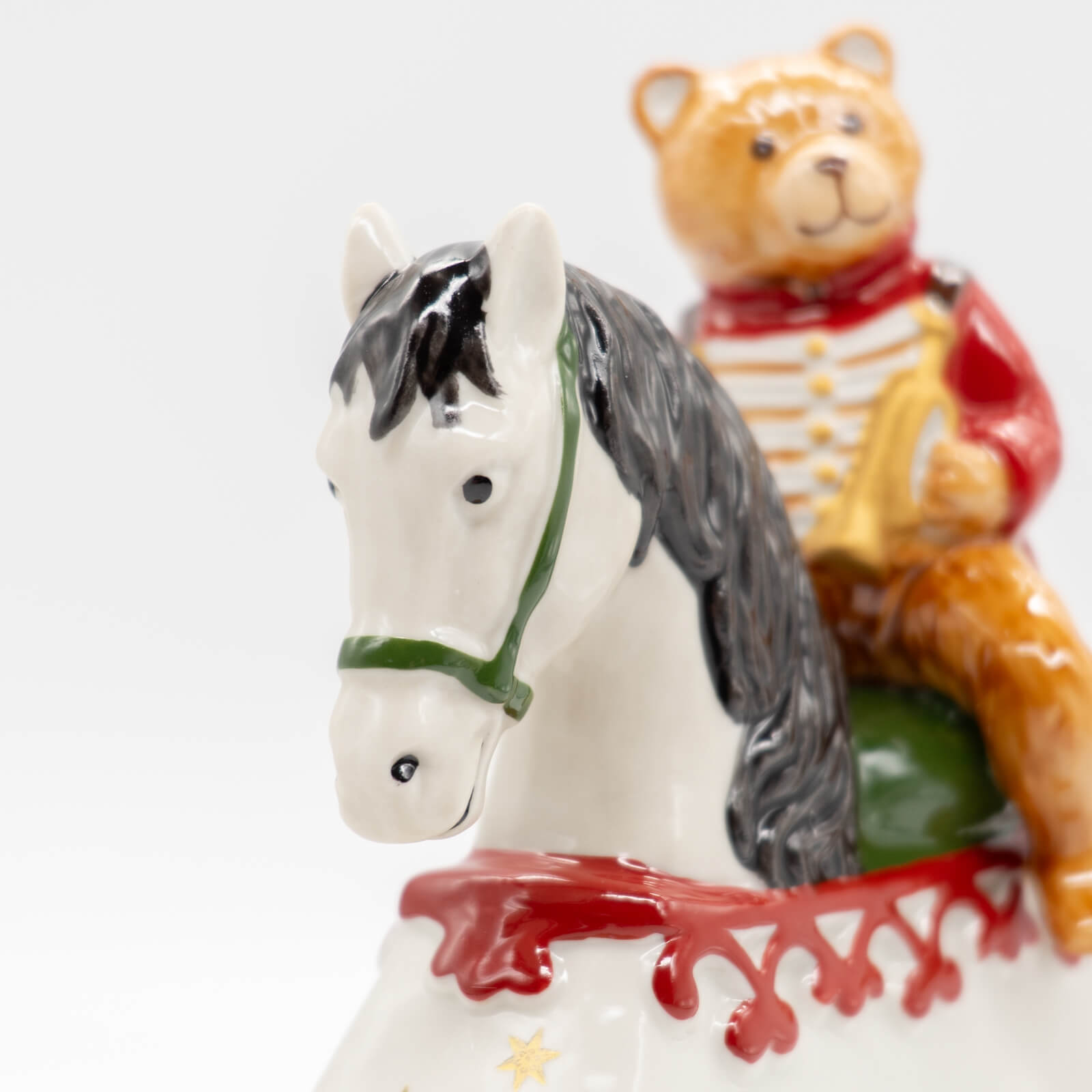 【リボンラッピング】 クリスマストイズ ロッキングホース