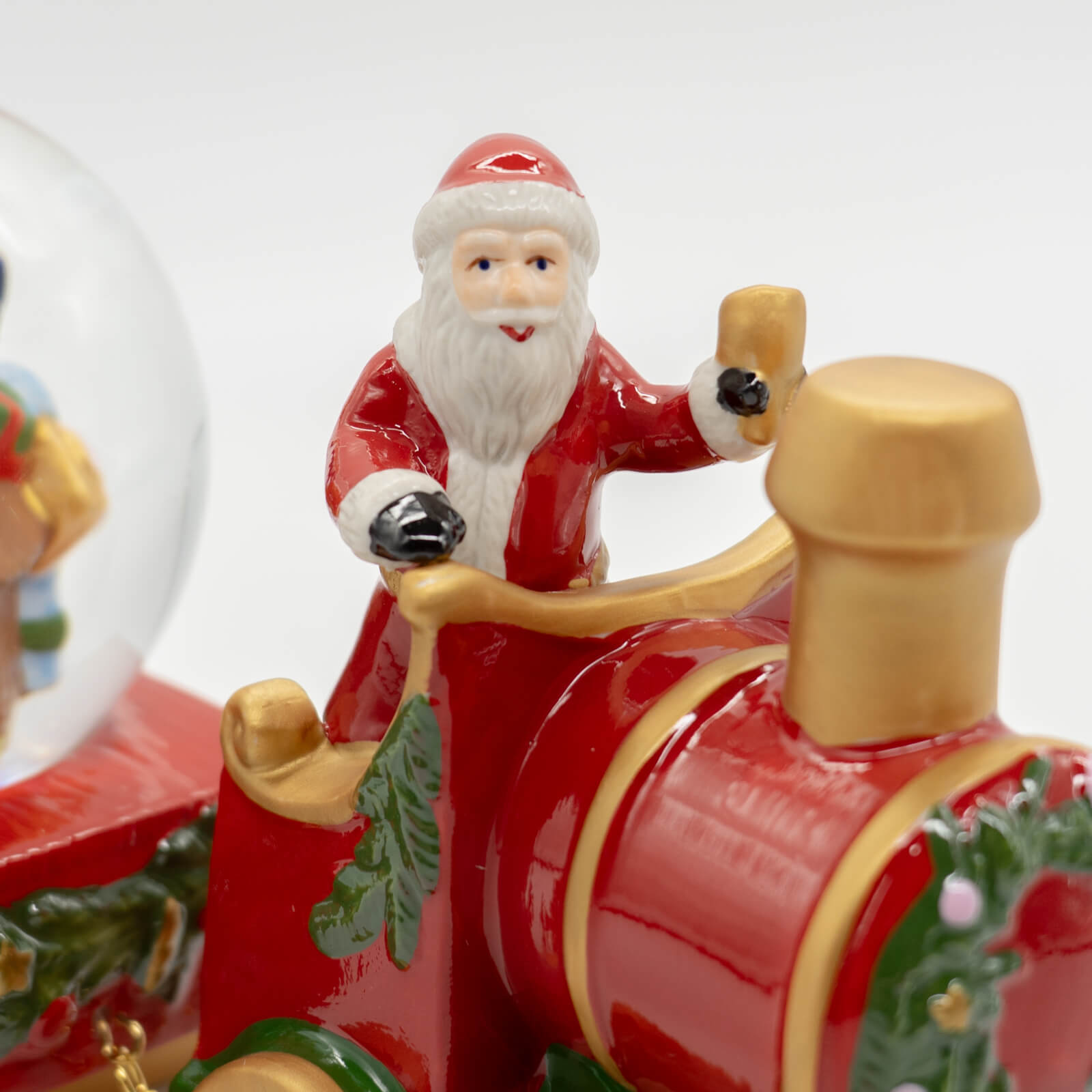 【リボンラッピング】 クリスマストイズ スノーグローブ トレイン