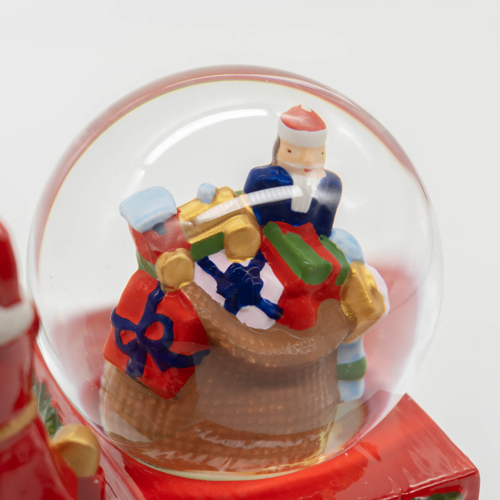 【リボンラッピング】 クリスマストイズ スノーグローブ トレイン