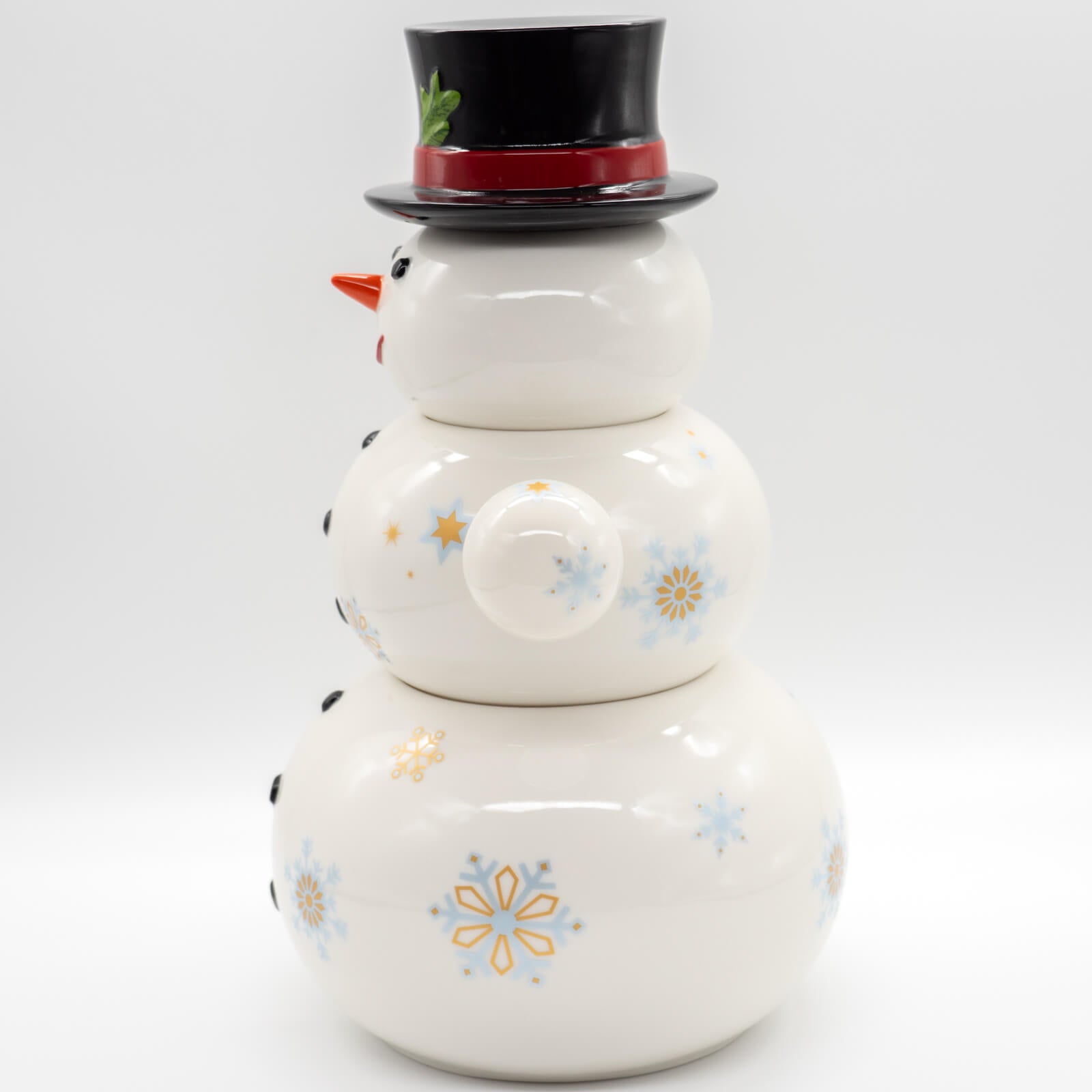 【リボンラッピング】 クリスマストイズ メモリースノーマン ジャー