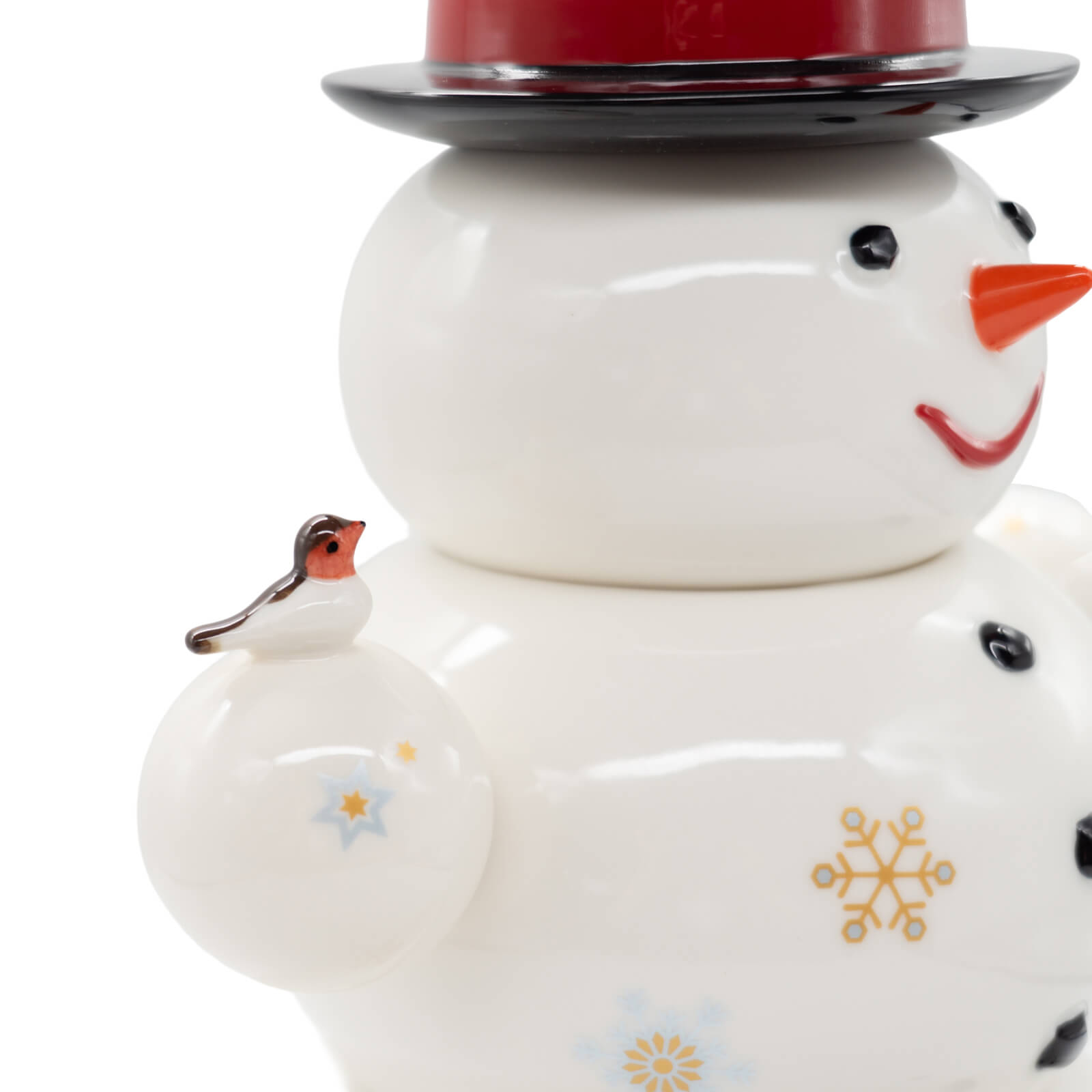 【リボンラッピング】 クリスマストイズ メモリースノーマン ジャー