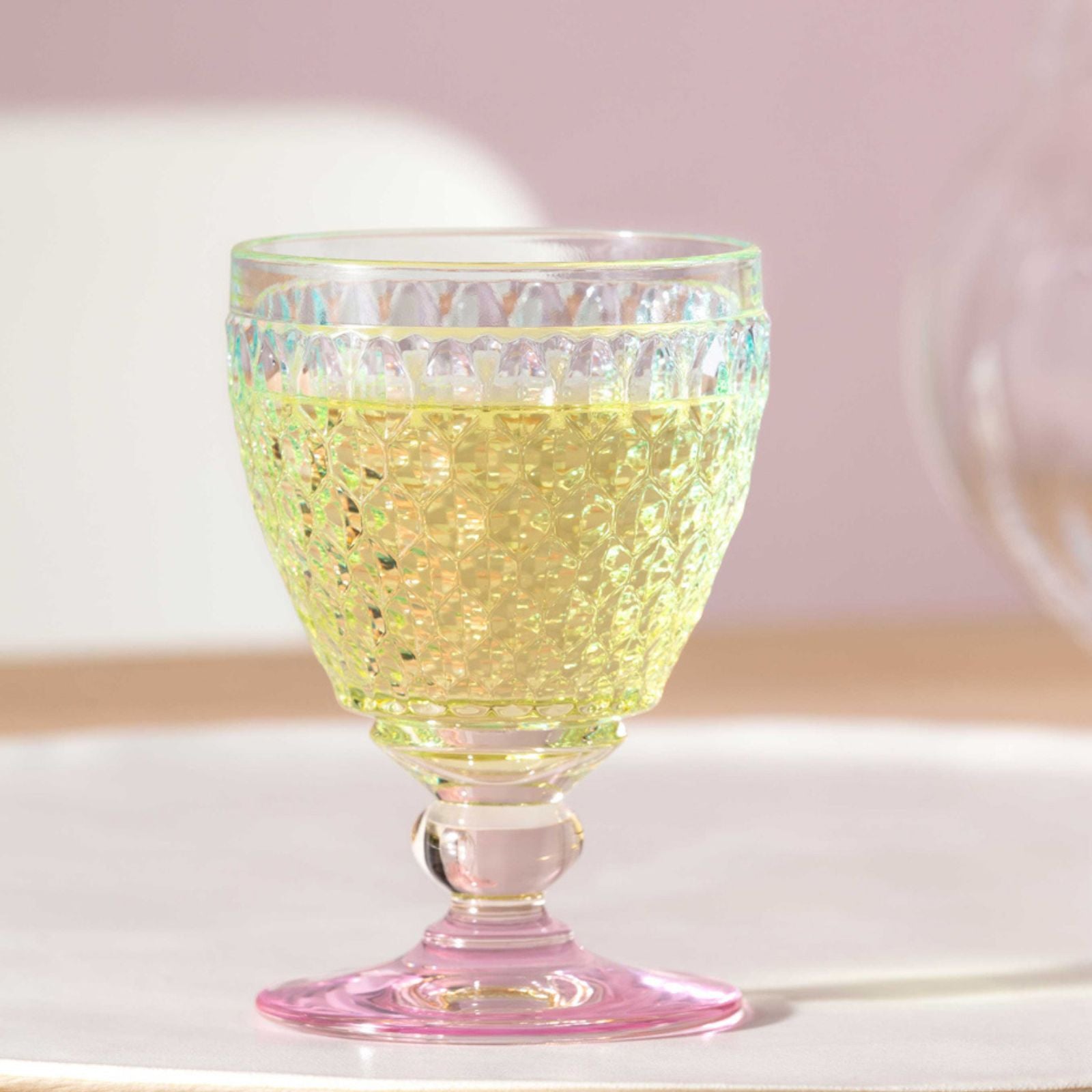 【リボンラッピング】ボストン ワイングラス パール