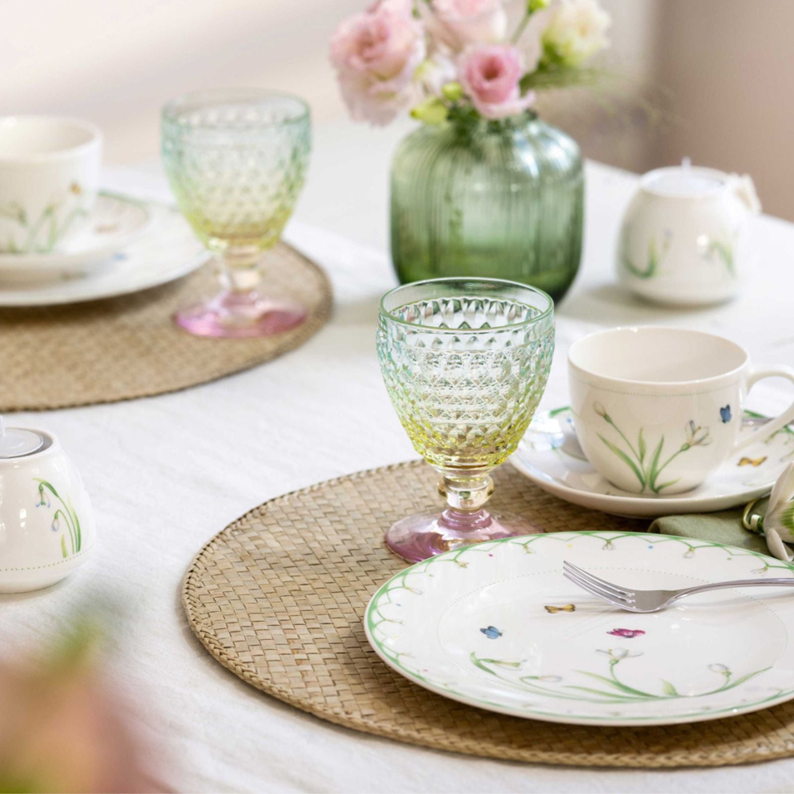 【リボンラッピング】ボストン ワイングラス パール